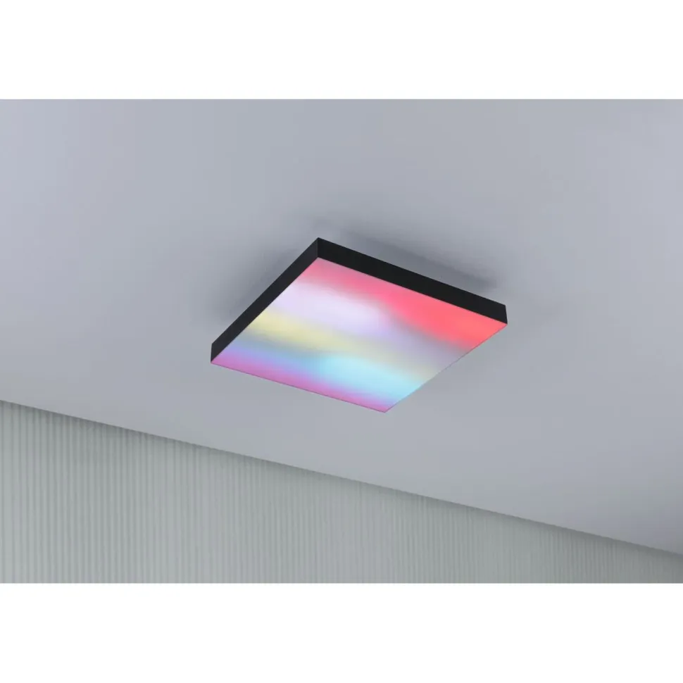LED-paneeli Paulmann Velora, 29.5x29.5cm, 13.2W, 3000-6500K, RGBW, himmennettävä, valkoinen