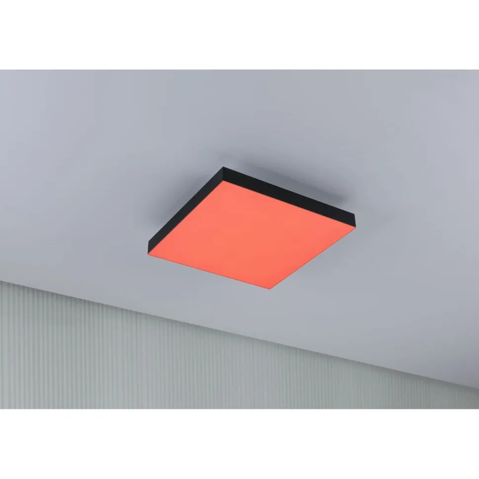 LED-paneeli Paulmann Velora, 29.5x29.5cm, 13.2W, 3000-6500K, RGBW, himmennettävä, valkoinen