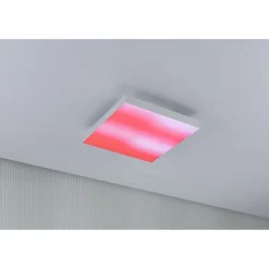 LED-paneeli Paulmann Velora, 29.5x29.5cm, 13.2W, 3000-6500K, RGBW, himmennettävä, valkoinen