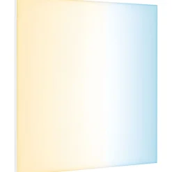 LED-paneeli Paulmann Velora, Smart Home Zigbee 3.0, 59.5x59.5cm, 19.5W, säädettävä värilämpötila, himmennettävä, mattavalkoinen