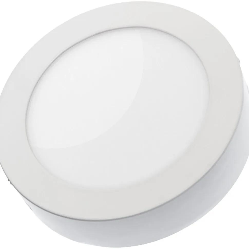 LED-paneeli Spectrum Algine Eco Ø170mm 12W 6000K pinta-asennettava valkoinen