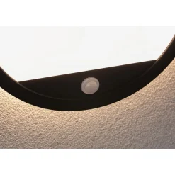 LED-paneeli ulkokäyttöön Paulmann Lamina, IP44, 28cm, 3000K, liiketunnistin, korroosionkestävä, musta