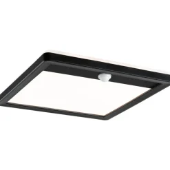 LED-paneeli ulkokäyttöön Paulmann Lamina, IP44, 25x25cm, 3000K, liiketunnistin, korroosionkestävä, valkoinen