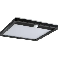 LED-paneeli ulkokäyttöön Paulmann Lamina, IP44, 25x25cm, 3000K, liiketunnistin, korroosionkestävä, valkoinen