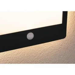 LED-paneeli ulkokäyttöön Paulmann Lamina, IP44, 25x25cm, 3000K, liiketunnistin, korroosionkestävä, valkoinen
