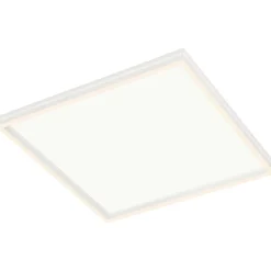 LED-paneeli Briloner Double 450x450mm CCT 3600lm 3000-6000K kaukosäädin himmennettävä valkoinen