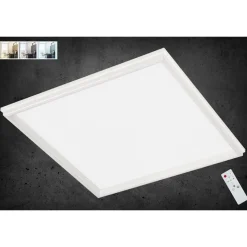 LED-paneeli Briloner Double 450x450mm CCT 3600lm 3000-6000K kaukosäädin himmennettävä valkoinen