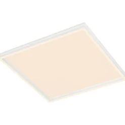 LED-paneeli Briloner Double 450x450mm CCT 3600lm 3000-6000K kaukosäädin himmennettävä valkoinen