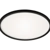 LED-paneeli Briloner Slim Ultra Flat CCT LED KS 22W Ø42cm kaukosäädin himmennettävä musta