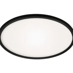 LED-paneeli Briloner Slim Ultra Flat CCT LED KS 22W Ø42cm kaukosäädin himmennettävä musta