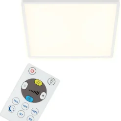 LED-paneeli Briloner Slim Ultra Flat CCT LED KS 22W 42x42cm kaukosäädin himmennettävä musta