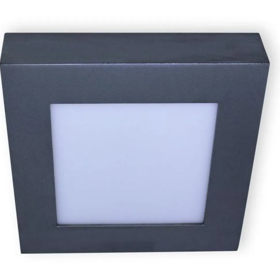 LED-paneeli Ensto Velox ALSD168HNP IP20 14W/830/840 168x168x39 mm harmaa