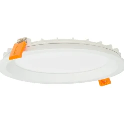 LED-paneeli Ensto Velox Deco ALDD180PU IP44 11W/830/840 Ø180 mm valkoinen