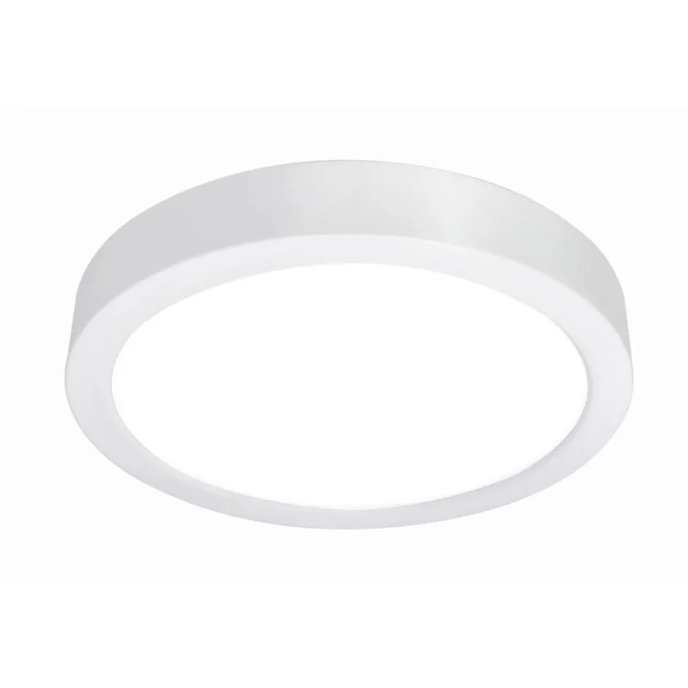 LED-paneeli Harju Ø138mm, 6W, uppo/pinta, IP20, 3000K, valkoinen