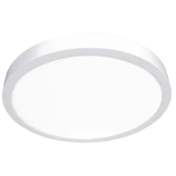 LED-paneeli Harju Ø138mm, 6W, uppo/pinta, IP20, 3000K, valkoinen