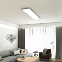 LED-paneeli Heat LED CCT 36W 3800lm 1195x295x80mm kaukosäädin himmennettävä harjattu teräs
