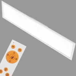 LED-paneeli Heat LED CCT 36W 3800lm 1195x295x80mm kaukosäädin himmennettävä harjattu teräs