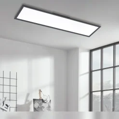 LED-paneeli Heat 48W 5100lm 3000K 1195x295x80mm musta