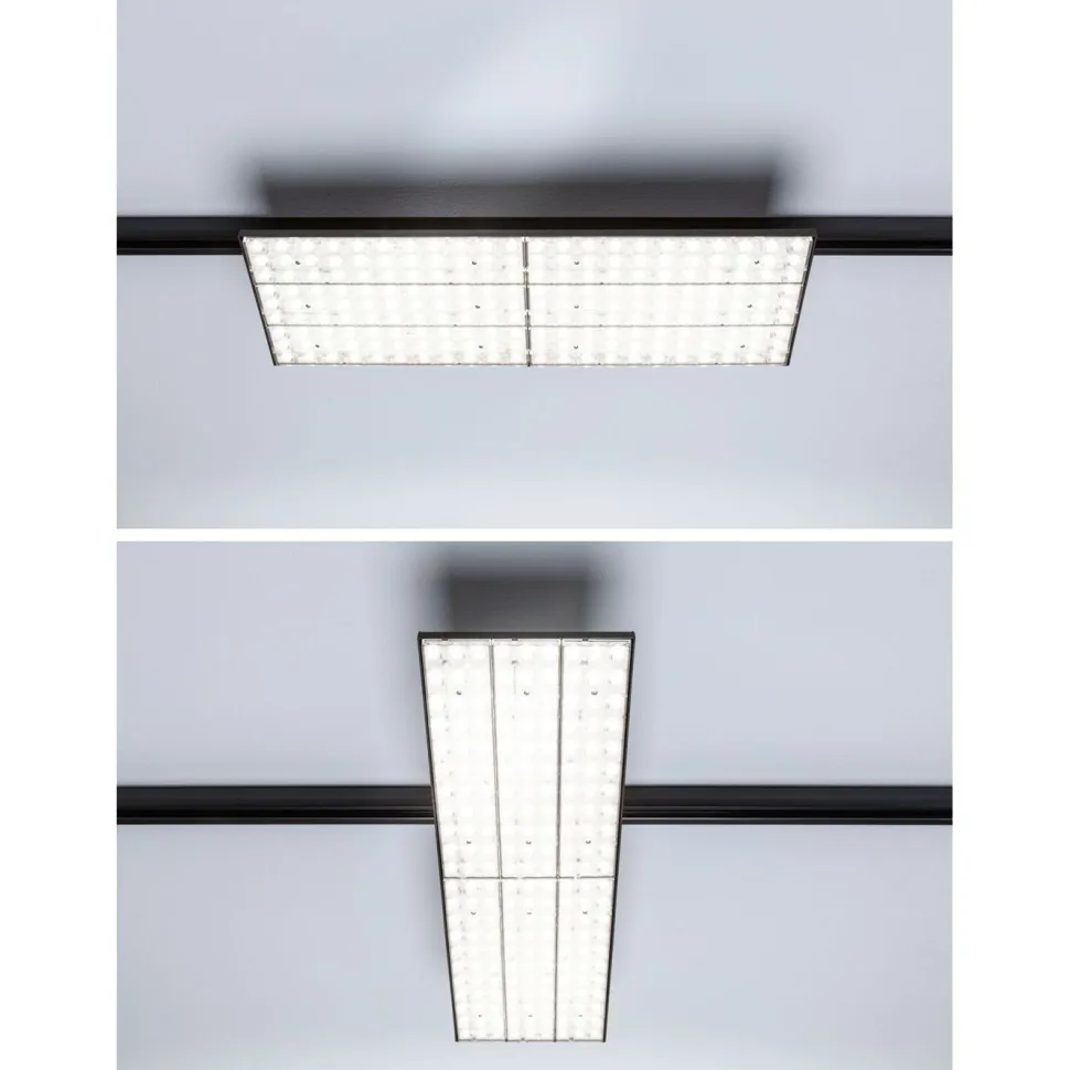 LED-paneeli kiskoon Paulmann ProRail3 Deck, 6600lm, 75W, 3000K, musta