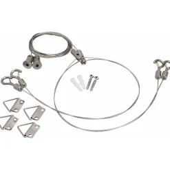 LED-paneelin vaijeriripustussarja Malmbergs Lux, 1,2m