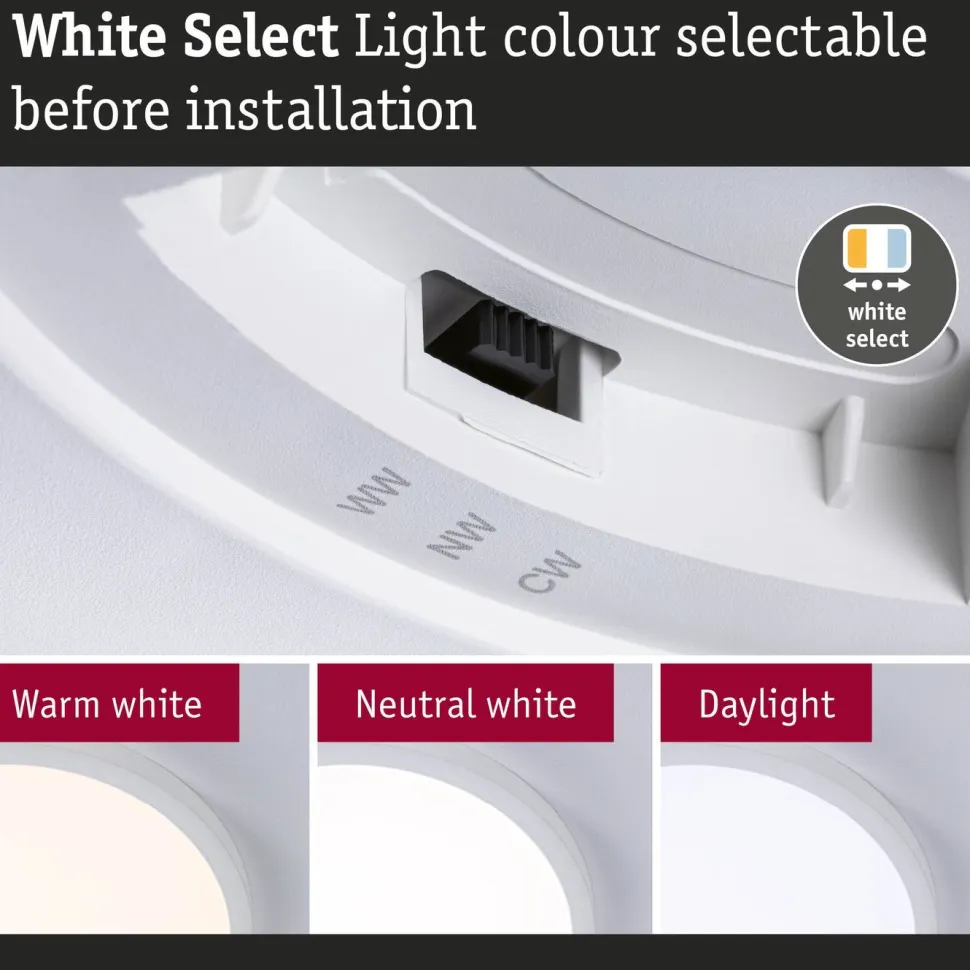 LED-paneeli Paulmann Alya Ø230mm 17W 1700lm 3000-6500K valkoinen