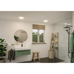 LED-paneeli Paulmann Atria Shine Backlight 190x190mm 11.2W IP44 900lm 4000K valkoinen