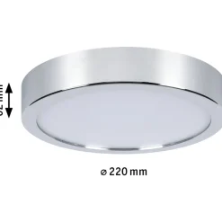LED-paneeli Paulmann Aviar, IP44, 22cm, 13W, 950lm, 4000K, himmennettävä, eri värejä