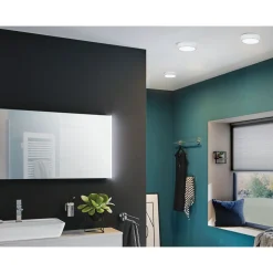 LED-paneeli Paulmann Aviar, IP44, 22cm, 13W, 950lm, 4000K, himmennettävä, eri värejä