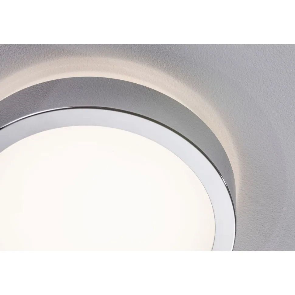 LED-paneeli Paulmann Aviar, IP44, 22cm, 13W, 1050lm, säädettävä värilämpötila, kromi