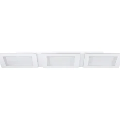 LED-Paneelivalaisin Eglo connect.z Padrogiano-z 3-osainen 120x30cm RGBW valkoinen