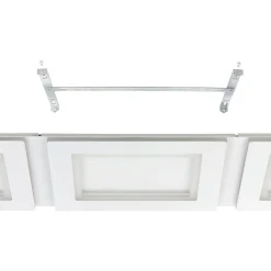 LED-Paneelivalaisin Eglo connect.z Padrogiano-z 3-osainen 120x30cm RGBW valkoinen