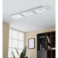 LED-Paneelivalaisin Eglo connect.z Padrogiano-z 3-osainen 120x30cm RGBW valkoinen