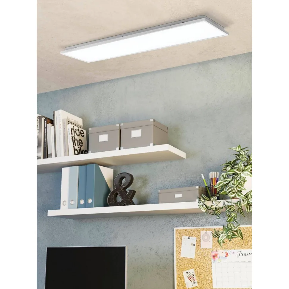 LED-Paneelivalaisin Eglo Urtebieta 119,5x29,5cm valkoinen