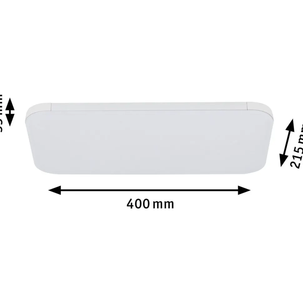 LED-Paneelivalaisin kiskoon Paulmann URail Campo 215x400mm himmennettävä valkoinen