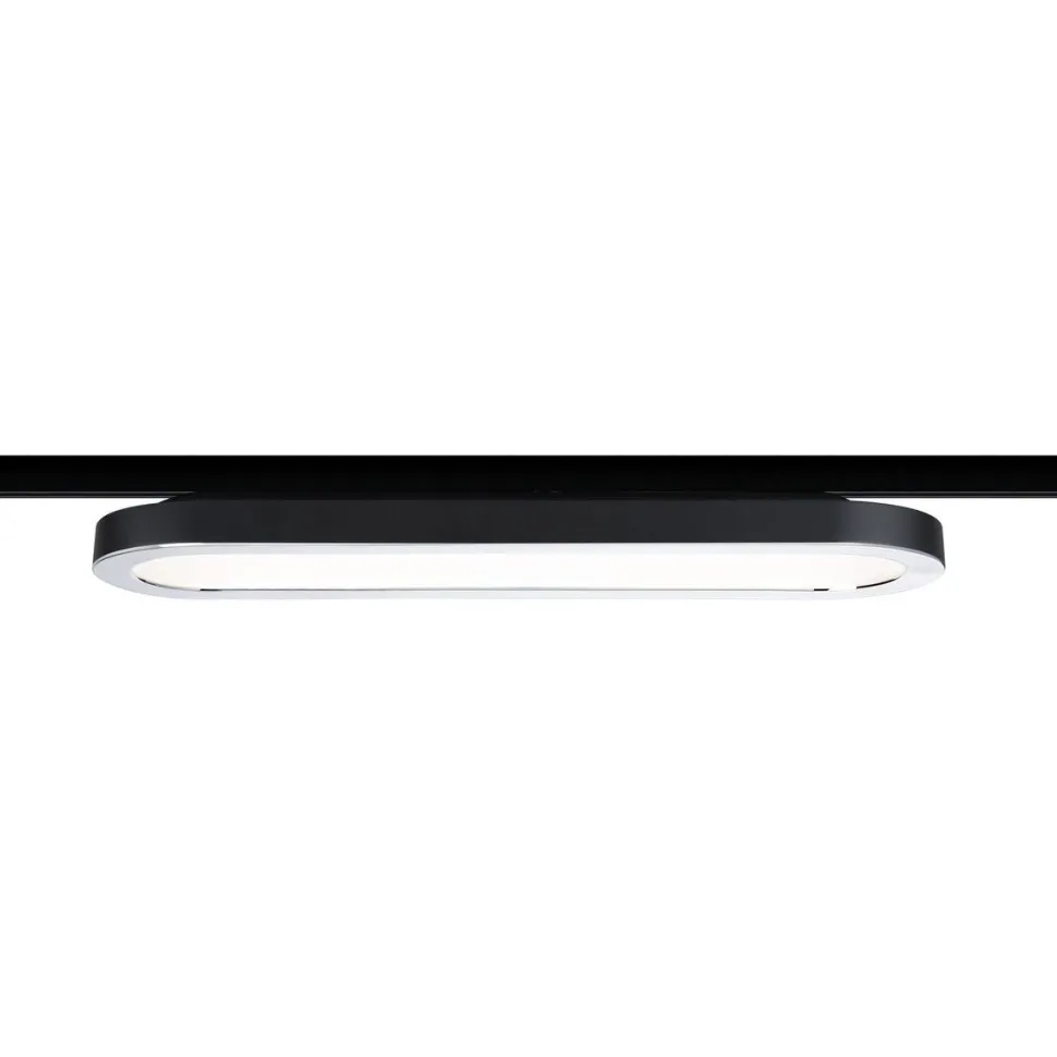 LED-Paneelivalaisin kiskoon Paulmann Urail Loop mattamusta