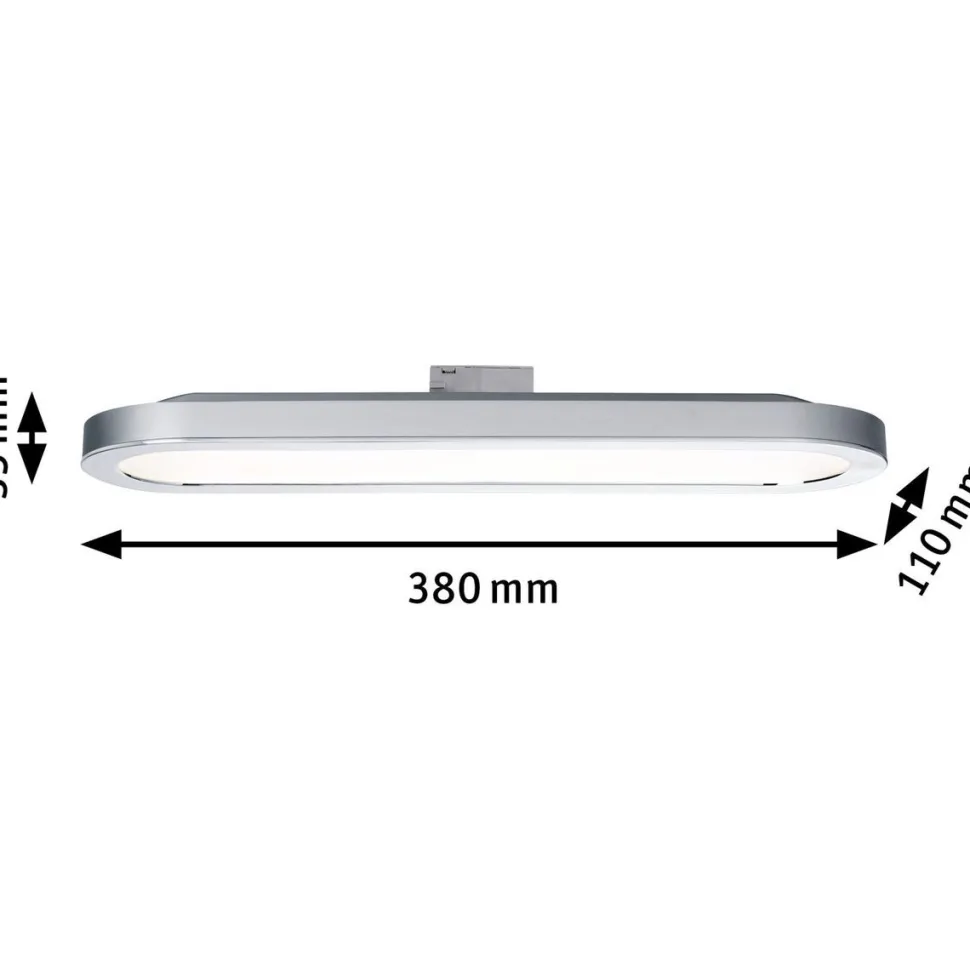 LED-Paneelivalaisin kiskoon Paulmann Urail Loop mattamusta