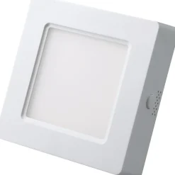 LED-paneelivalaisin Led Energie, 6W, 370lm, 3500K, pinta-asennettava, neliö, sisäänrakennettu liitäntälaite