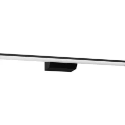 LED-peilivalaisin Eglo Regello-z connect.z 60cm, säädettävä värilämpötila, himmennettävä, IP44, seinään tai peilikaapin päälle, musta