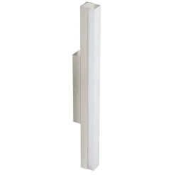 LED-peilivalaisin Eglo Torretta 16W 40x600x75 mm IP44 harjattu teräs/valkoinen