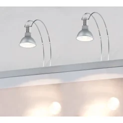 LED-peilivalaisin Paulmann Galeria Assistent II, GU5.3, 2700K, 2x230lm, 2x4W, kromi