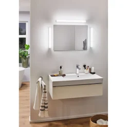 LED-peilivalaisin Paulmann Luno, 39.6cm, IP44, säädettävä värilämpötila, alumiini