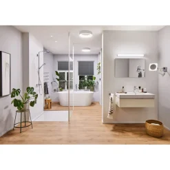 LED-peilivalaisin Paulmann Luno, 59.6cm, IP44, säädettävä värilämpötila, alumiini