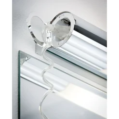 LED-peilivalaisin Paulmann Orgon Prise, 70cm, IP44, 3000K, kromi/valkoinen