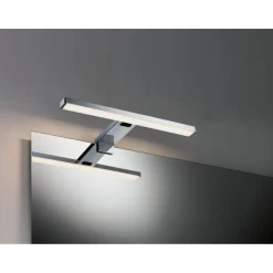 LED-peilivalaisin Paulmann Selo, IP44, säädettävä värilämpötila, kromi