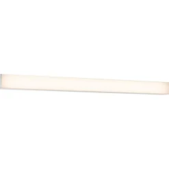 LED-peilivalaisin Paulmann Tova, 60cm, IP44, säädettävä värilämpötila, himmennettävä kromi/valkoinen