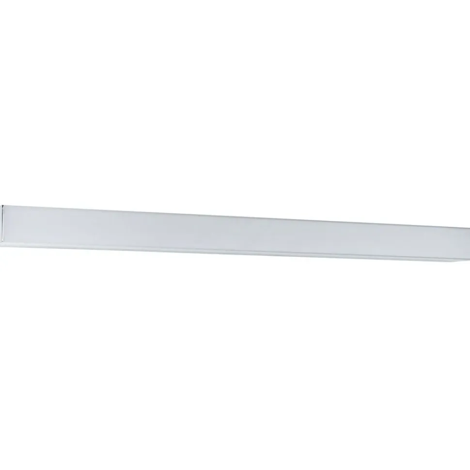LED-peilivalaisin Paulmann Tova, 60cm, IP44, säädettävä värilämpötila, himmennettävä kromi/valkoinen