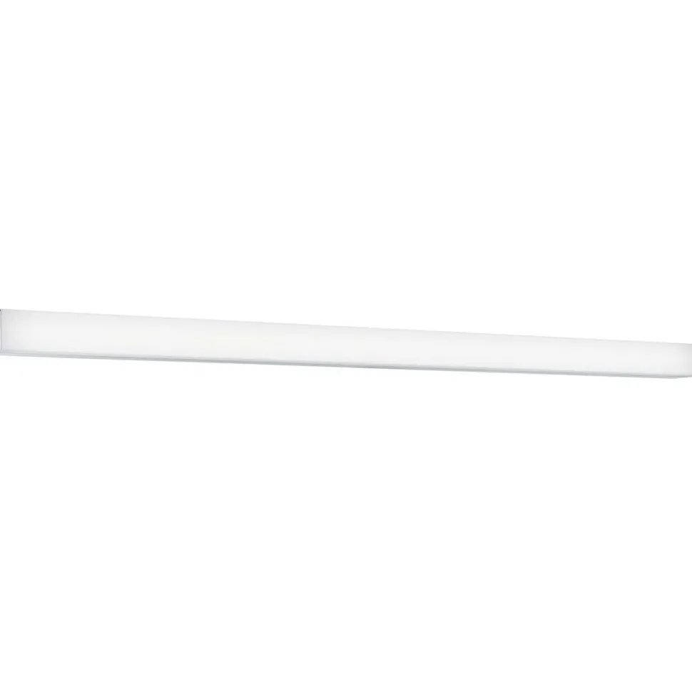 LED-peilivalaisin Paulmann Tova, 90cm, IP44, säädettävä värilämpötila, himmennettävä, kromi/valkoinen