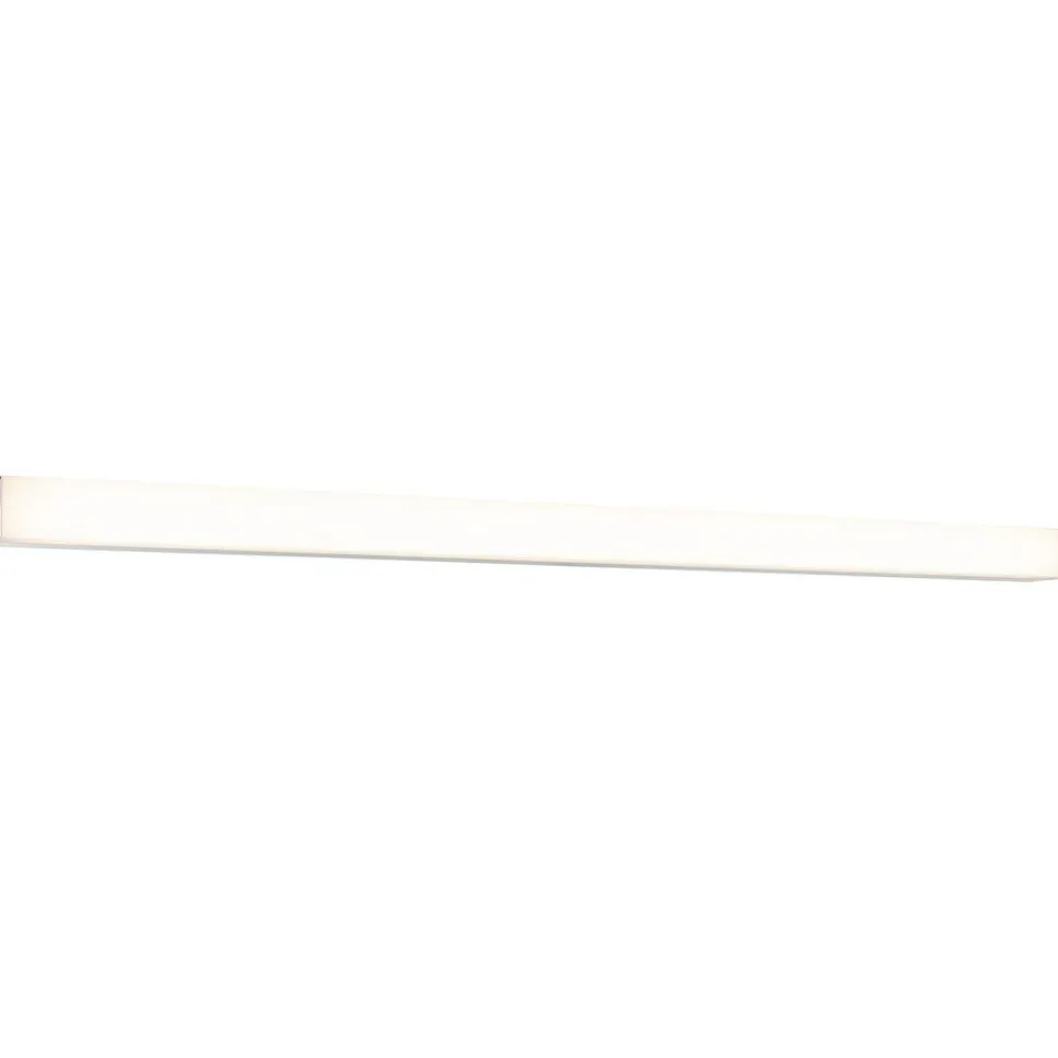 LED-peilivalaisin Paulmann Tova, 90cm, IP44, säädettävä värilämpötila, himmennettävä, kromi/valkoinen