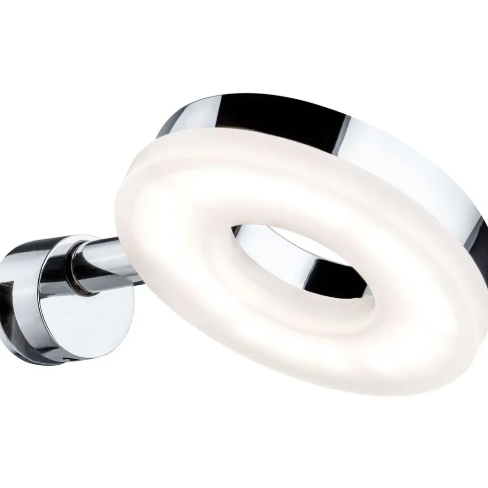LED-peilivalo Paulmann Becrux, 3000K, kromi