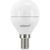 LED-pienkupulamppu Airam Pro P45 840 DIM, E14, 4000K, 470lm, OP, himmennettävä